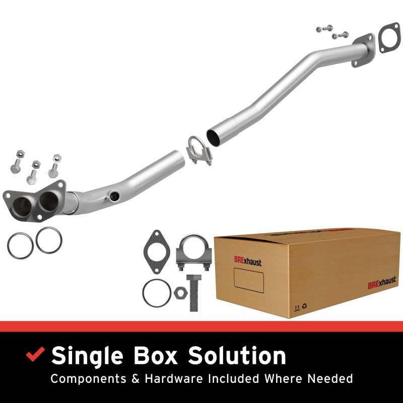 BRE Exhaust 90-96 D21 Pickup 2.4L Front Pipe Kit - 107-0126