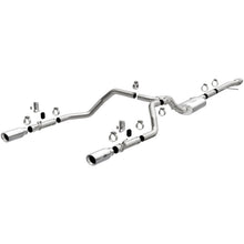 Load image into Gallery viewer, MagnaFlow 2019 Chevy Silverado 1500 V8 5.3L/V6 4.3 Street Series Dual Exit Exhaust w/ Polished Tips - 19471
