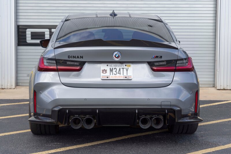 Dinan 21-27 BMW M3 (G80) Carbon Fiber Rear Side Splitters - Set - D980-0048