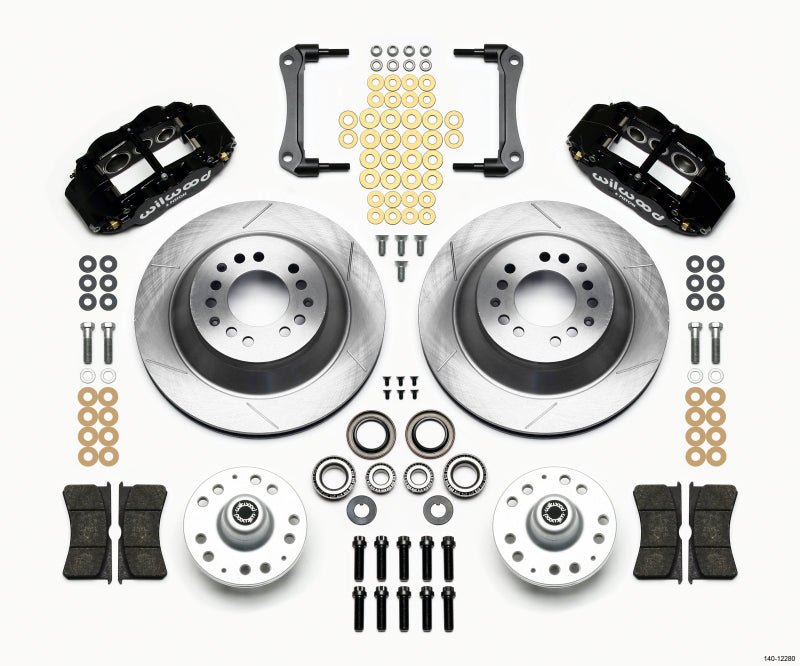 Wilwood Narrow Superlite 6R Front Hub & 1PC Rtr Kit 12.88in 79-81 Camaro - 140-12280