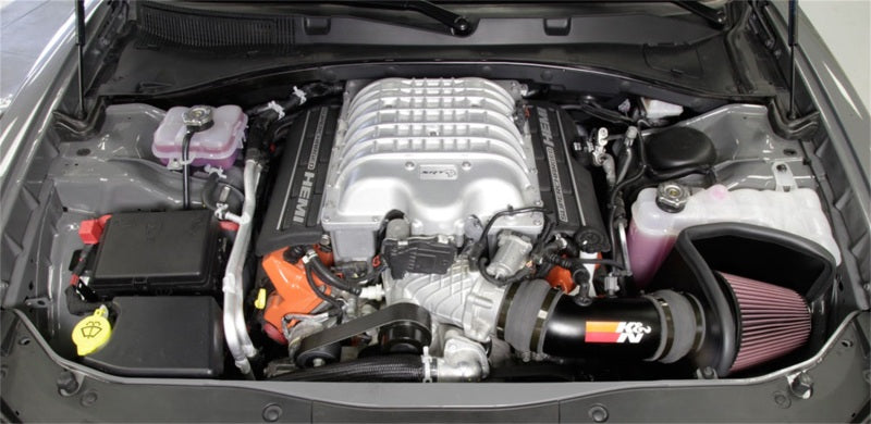 K&N 2017 Dodge Challenger Hellcat SC V8-6.2L F/l Typhoon Air Intake - 69-2553TTK