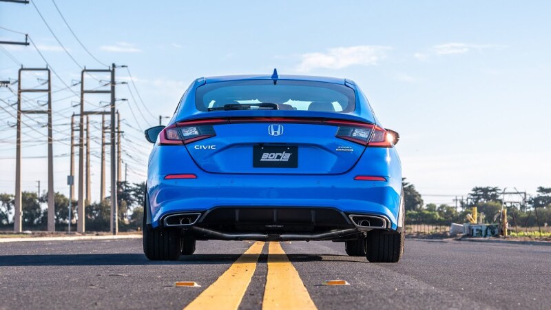 Borla 22-24 Honda Civic Sport Touring AT/MT ATAK Catback Exhaust (Reuse O.E. Tips / Valance) - 140966