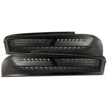 Load image into Gallery viewer, AlphaRex 16-18 Chevrolet Camaro PRO-Series LED Tail Lights Jet Black - 610010