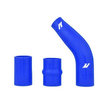 Load image into Gallery viewer, Mishimoto 08+ Mitsubishi Lancer Evolution X Blue Upper Intercooler Pipe Kit - MMICP-EVO-10UBL