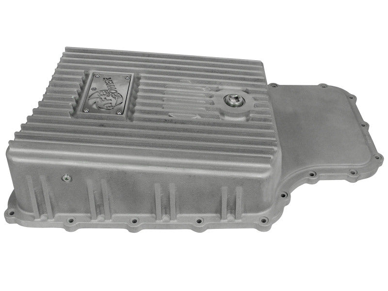 aFe Transmission Pan (Raw); Ford Trucks 6R140 11-14 V8-6.7L (td) - 46-70180