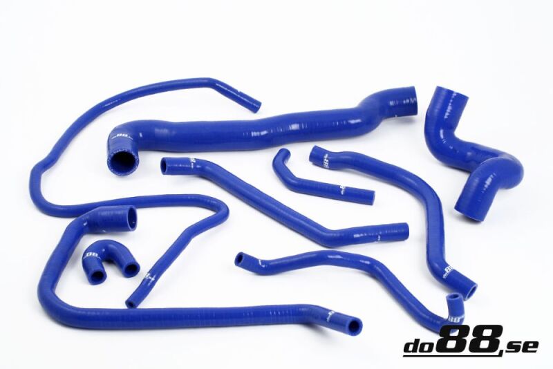 do88 SAAB 900/9-3 Turbo 94-00 Coolant Hoses Blue - DO88-KIT27