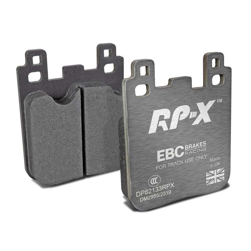 EBC Racing 16-18 BMW M2 3.0L Turbo RP-X Rear Brake Pads - DP82133RPX