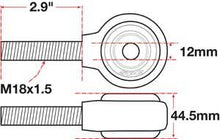Load image into Gallery viewer, SPC Performance xAxis Rod End Ball Joint