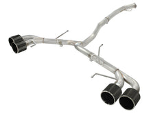 Load image into Gallery viewer, aFe Takeda 3in SS Exhaust Cat-Back 09-14 Nissan GTR V6 3.8L Carbon Fiber Tips - 49-36108-C