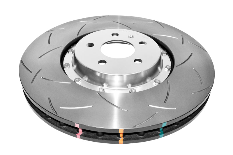 DBA 14-17 Audi A8 Quattro 4.0L 5000 Fully Assembled 2-Pc Silver Hat T3 Slot Rotor 380mm x 36mm - DBA52774SLVS