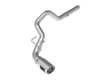 Load image into Gallery viewer, aFe Large Bore-HD 3in 409-SS DPF-Back Exhaust System w/ Polished Tip 14-19 RAM 1500 V6 3.0L (td) - 49-42065-P