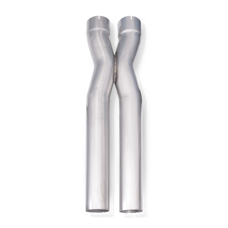 Stainless Works 3in X-Pipe (Parallel) w/ 4.125in Center-to-Center - 3in ID Expanded Inlets - 3XP413SS