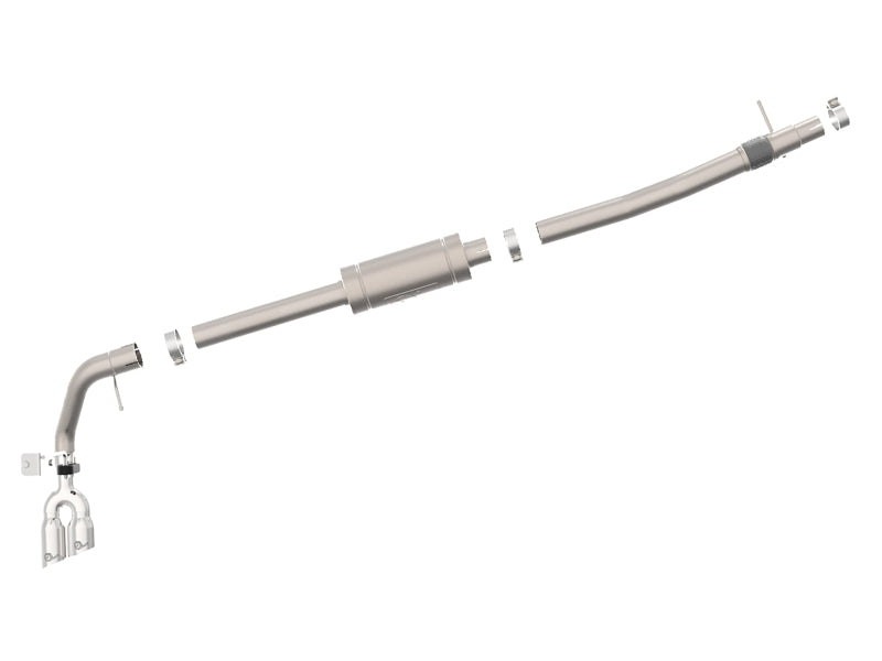 aFe Rebel Series 3in 304 SS Cat-Back Exhaust Side Exit w/ Polished Tips 19 Ford Ranger L4-2.3L (t) - 49-33111-P