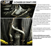 Load image into Gallery viewer, ISR Performance S-Chassis LS Swap Y-Pipe - IS-240LS-Y