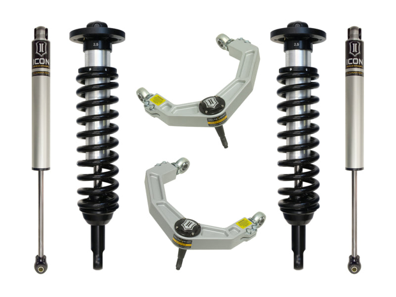 ICON 09-13 Ford F-150 2WD 0-2.63in Stage 2 Suspension System w/Billet Uca - K93011