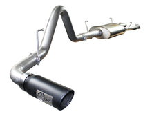 Load image into Gallery viewer, aFe MACHForce XP Exhausts Cat-Back SS-409 EXH CB Toyota Tundra 07-09 V8-4.7L (blk tip) - 49-46009-B