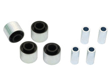 Load image into Gallery viewer, Whiteline Plus 9/89-8/09 Subaru Legacy Rear Control Arm Lower Front Inner &amp; Outer Bushing Kit - W63393
