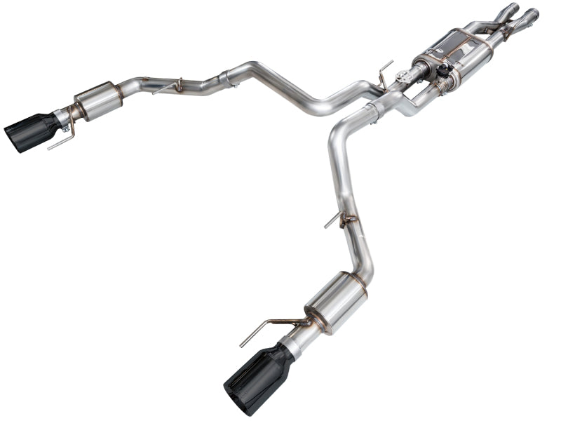 AWE Tuning Gen 3 Raptor R SwitchPath Exhaust - Diamond Black Tips - 3025-33852
