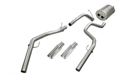 Corsa 2009-2019 -14 Dodge Ram Quad Cab/Short Bed 1500 4.7L V8 Polished Sport Cat-Back Exhaust - 24425