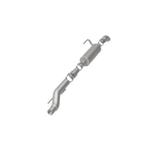 Load image into Gallery viewer, MagnaFlow Cat-Back, SS, 2.5/3in, Turn Down In Front Rear Tire 2015 Ford F150 5.0L V8 Ext Cab - 19083