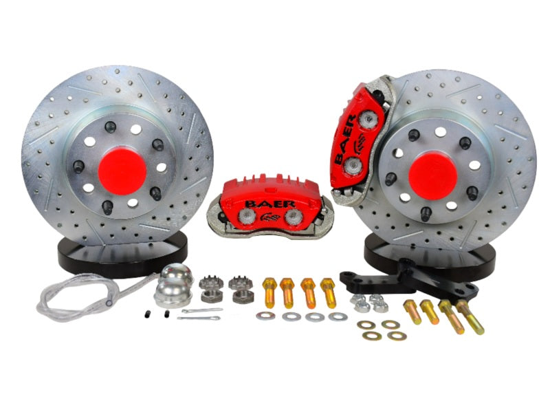 Baer Brakes Applications Using Wilwood Pro MII Spindles 11in Classic Series Front Brake Kit - 4261576R