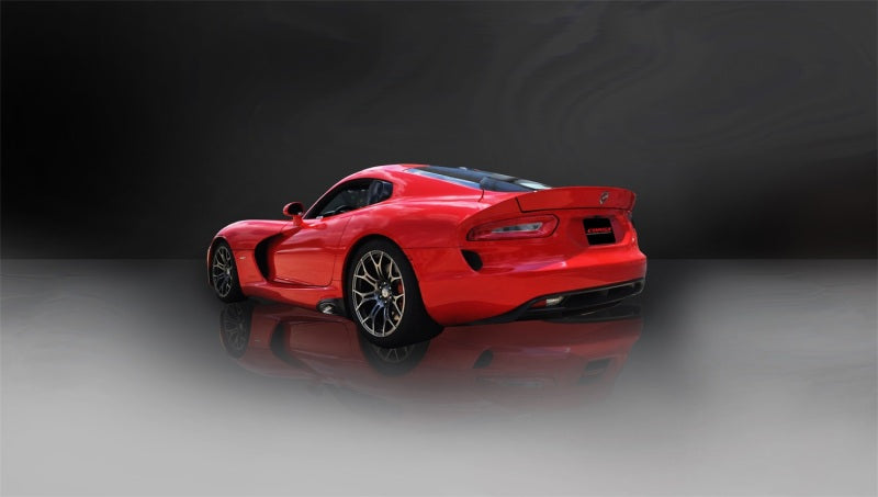 Corsa 2013-2017 Dodge Viper GTS 8.4L V10 Manual Xtreme Cat-Back Exhaust - 14416