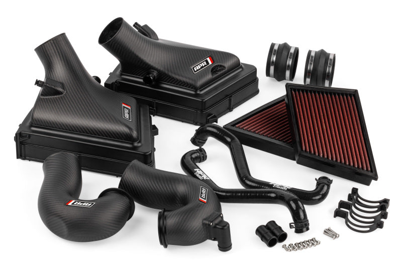 APR 20-25 Porsche 911 (992) 3.0T/3.7T Carbon Fiber Intake System w/Turbo Inlet Pipes - CI100059
