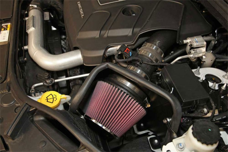 K&N 14-15 Jeep Grand Cherokee 3.0L V6 Turbo Diesel Performance Intake Kit - 57-1570