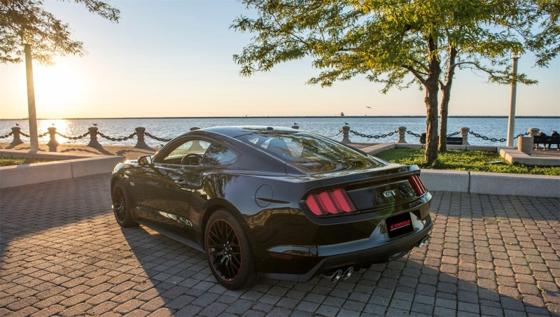 Corsa 2015-2017 Ford Mustang GT 5.0 3in Cat Back Exhaust Polish Quad Tips (Sport) - 14337