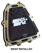 Load image into Gallery viewer, K&amp;N Drycharger Wrap Black 7.313in L 7.25in W 1.313in H - YA-4514DK