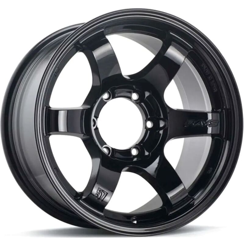 Gram Lights 57DR-X 17X8.5 -10 6x139.7 Glossy Black - WGIXP-10KGX