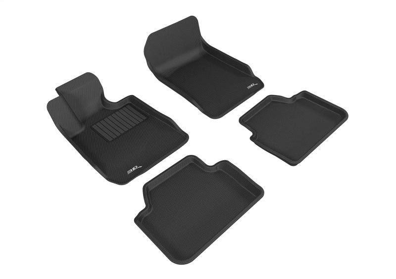 3D MAXpider 06-11 BMW 3 Series Sedan (E90) RWD Kagu Black Full Set - L1BM00601509