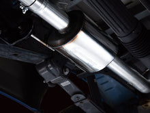 Load image into Gallery viewer, AWE 21+ Ford F150 Dual Side Exit Cat-Back Exhaust - 4.5in Diamond Black Tips *For Stock Y-Pipe Only - 3015-23059
