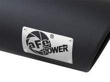 Load image into Gallery viewer, aFe Diesel Exhaust Tip Bolt On Black 4in Inlet x 6in Outlet x 15in - 49T40606-B15