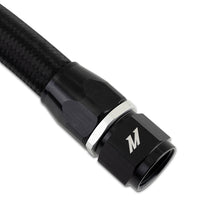 Load image into Gallery viewer, Mishimoto 3Ft Stainless Steel Braided Hose w/ -10AN Straight/90 Fittings - Black - MMSBH-10-3NBK