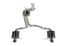 Load image into Gallery viewer, AWE Tuning Audi 8R Q5 3.2L Non-Resonated Exhaust System (Downpipe-Back) - Diamond Black Tips - 3020-33022