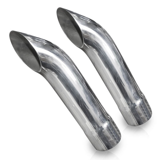 Stainless Works Extended Turn Down Tips- 3in ID Inlet 3in Body - 7070300