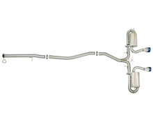 Load image into Gallery viewer, aFe Takeda 3in 304 SS Cat-Back Exhaust System w/ Blue Tips 2017 Honda Civic Si I4 1.5L (t) - 49-36618-L