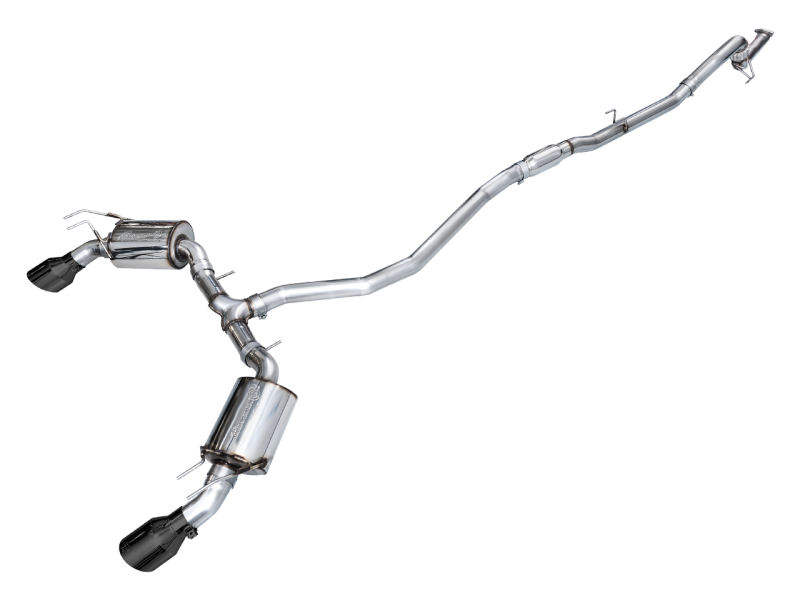 AWE Tuning 22+ Honda Civic Si/Acura Integra Touring Edition Catback Exhaust - Dual Diamond Black Tip - 3015-33331