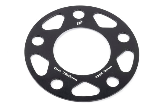 Dinan Wheel Spacers - 5x120 - 72.6mm CB - 3mm Thick (Set of 2) - D210-2033