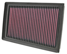 Load image into Gallery viewer, K&amp;N 07-11 Nissan 1.125in H x 9.063in L x 6.438in W Replacement Air Filter - 33-2944
