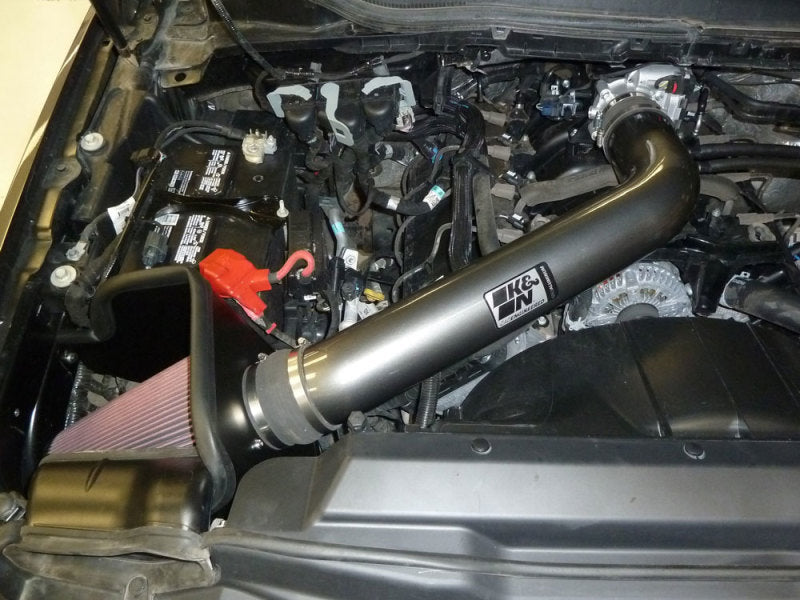 K&N 2020 Ford F250/350 6.2L V8 High Flow Performance Intake Kit - 77-2593KC
