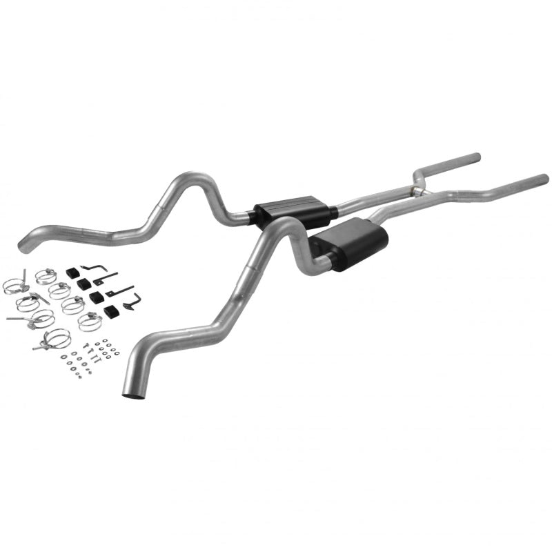 Flowmaster 64-67 GM A-BODY 3in. American Thunder SS Crossmember-Back Exhaust System - 817202