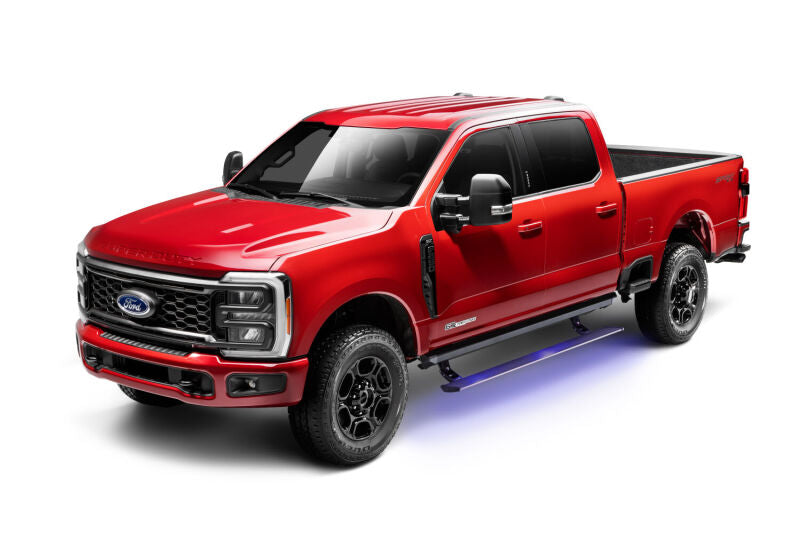 AMP Research 2022 Ford F-250/350/450 (250/350 Only Sync 4 Models) Crew Cab PowerStep XL - Black - 77242-01A