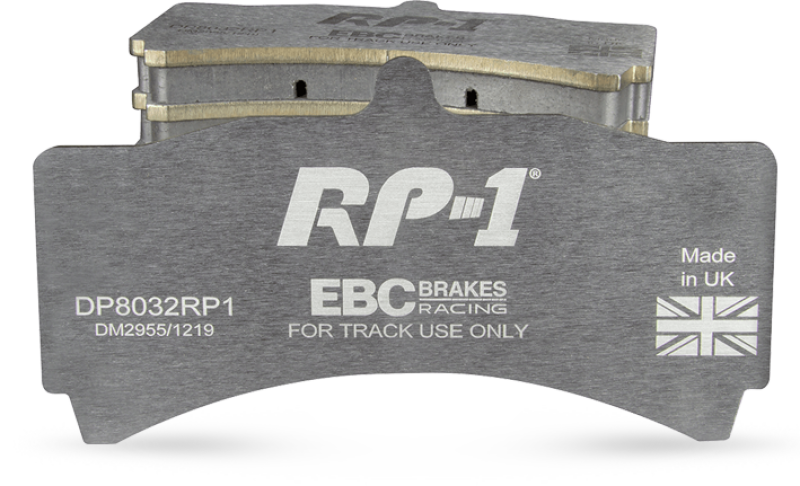 EBC Racing 15-17 Ford Mustang 3.7L RP-1 Race Front Brake Pads - DP83039RP1