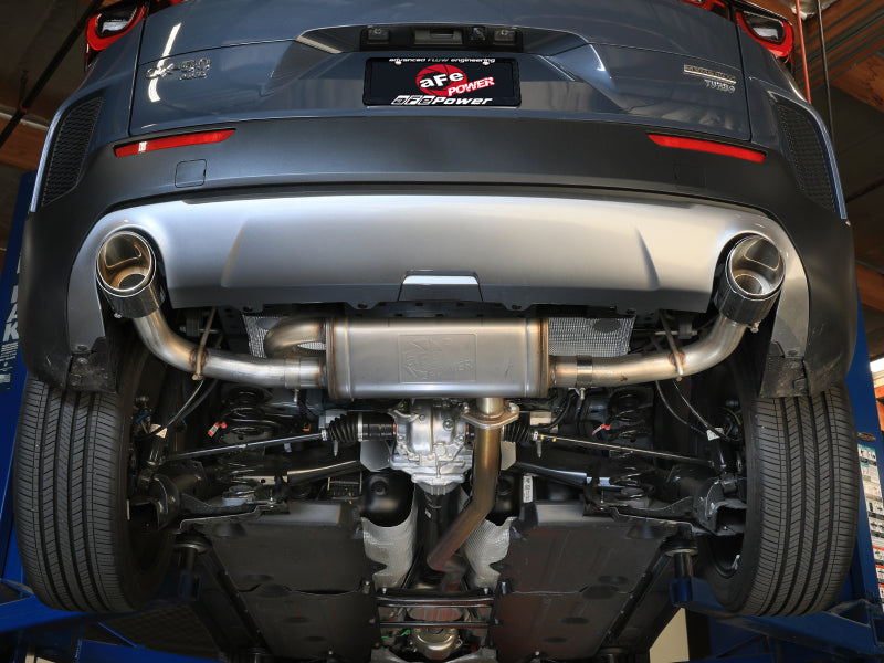 aFe 2023+ Mazda CX-50 Takeda 2.5in 304 SS Axle-Back Exhaust System w/ Carbon Fiber Tips - 49-37036-C