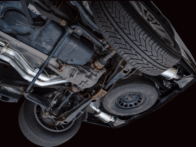 AWE Tuning 2021+ Cadillac Escalade 6.2L ESV 0FG Dual Exit Exhaust System (Reuses OE Tips) - 3015-31222