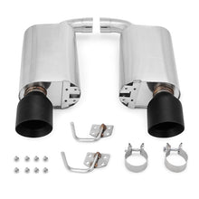 Load image into Gallery viewer, Mishimoto 2015+ Ford Mustang GT Street Axleback Exhaust w/ Black Tips - MMEXH-MUS8-15ASBK