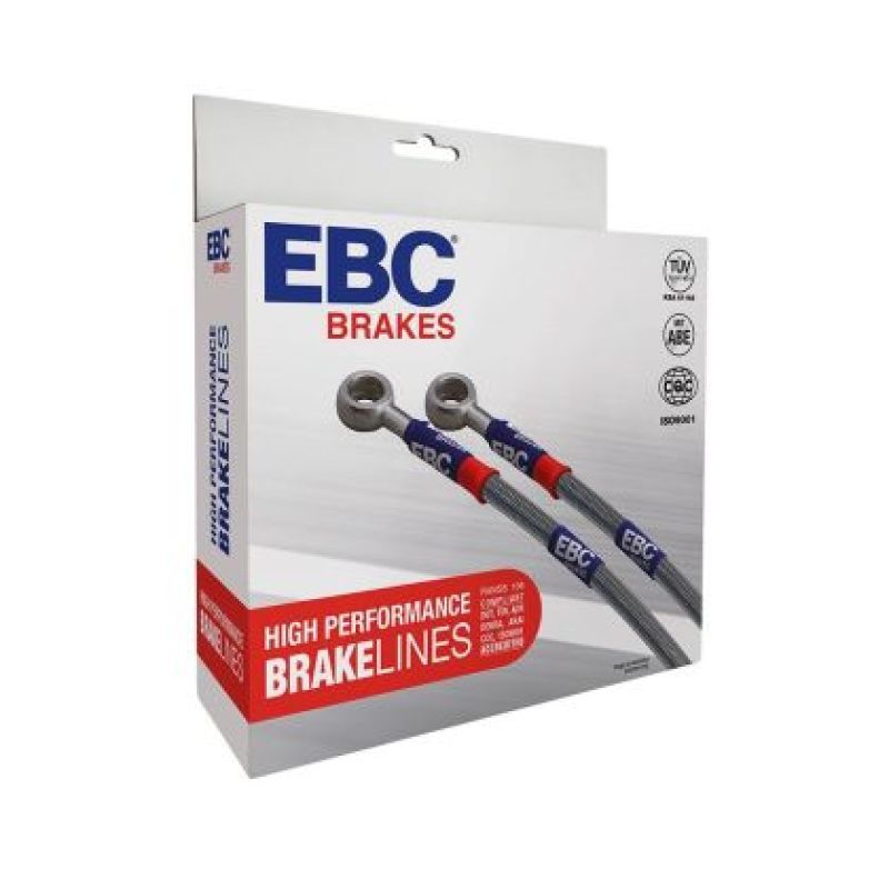 EBC 78-80 Jeep CJ5 Stainless Steel Brake Line Kit - BLA7217-3L
