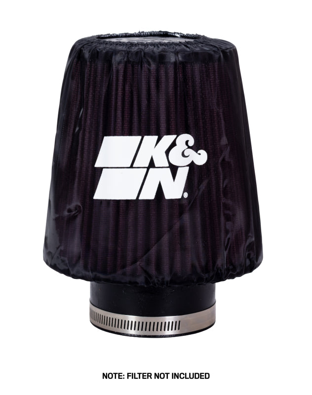 K&N PreCharger Tapered Air Filter Wrap Black 6in Height / 6in Diameter - 22-8033PK